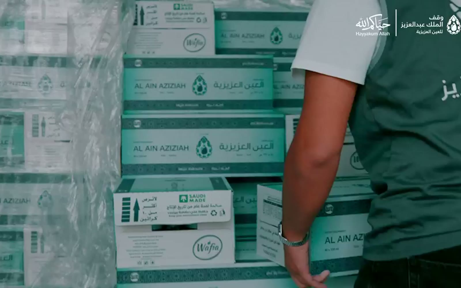 وقف الملك عبدالعزيز للعين العزيزية في خدمة الحجاج، وقف الملك عبدالعزيز